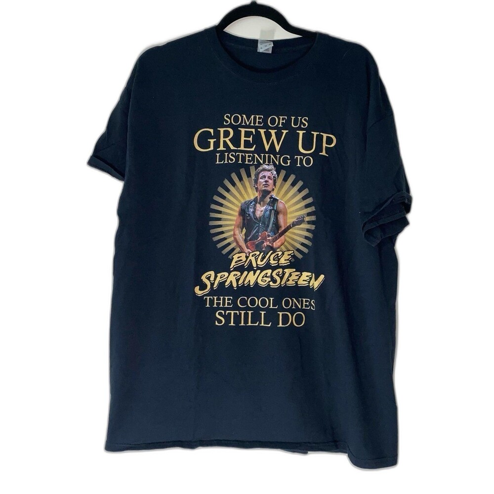 Gildan T-Shirt Men’s Size XL Color Black Bruce Springsteen Graphic Tee